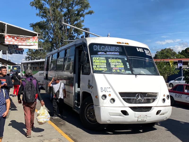 Oaxaca Public transportation - Bus