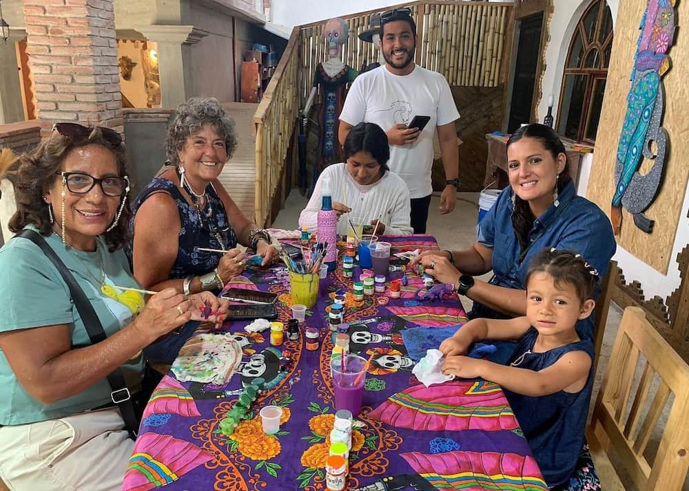Alebrije Painting Workshop for kids — San Martín Tilcajete Oaxaca