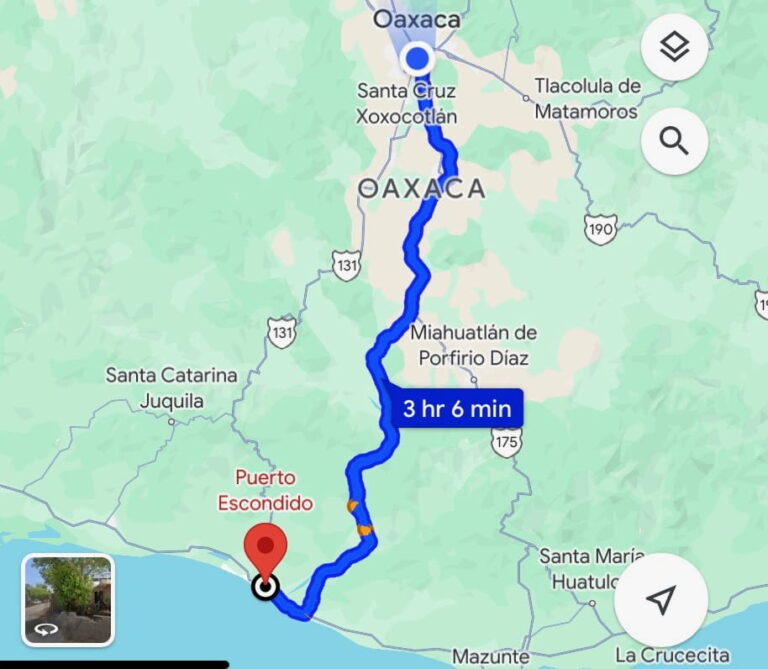 How to get from Oaxaca City to Puerto Escondido on the new Super ...