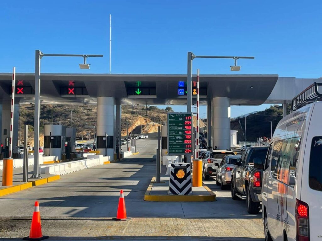 New Oaxaca City to puerto escondido highway toll booth prices when driving your car