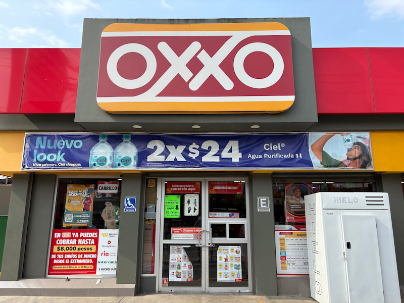 Oxxo in Oaxaca, Mexico