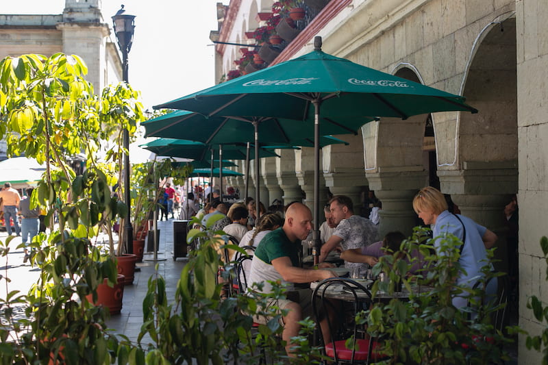 Cost of living Oaxaca Mexico. Eating out