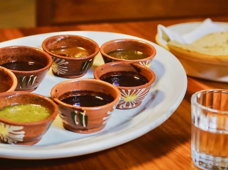 The 7 moles of Oaxaca. Oaxaca Food