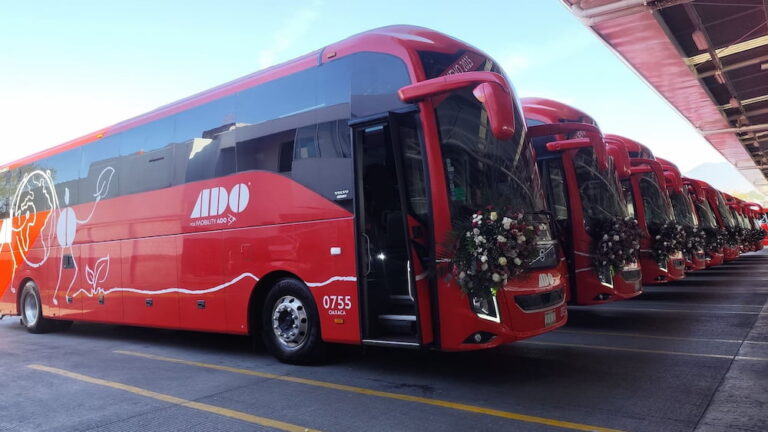 ADO bus Oaxaca City to Mexico City - terminals