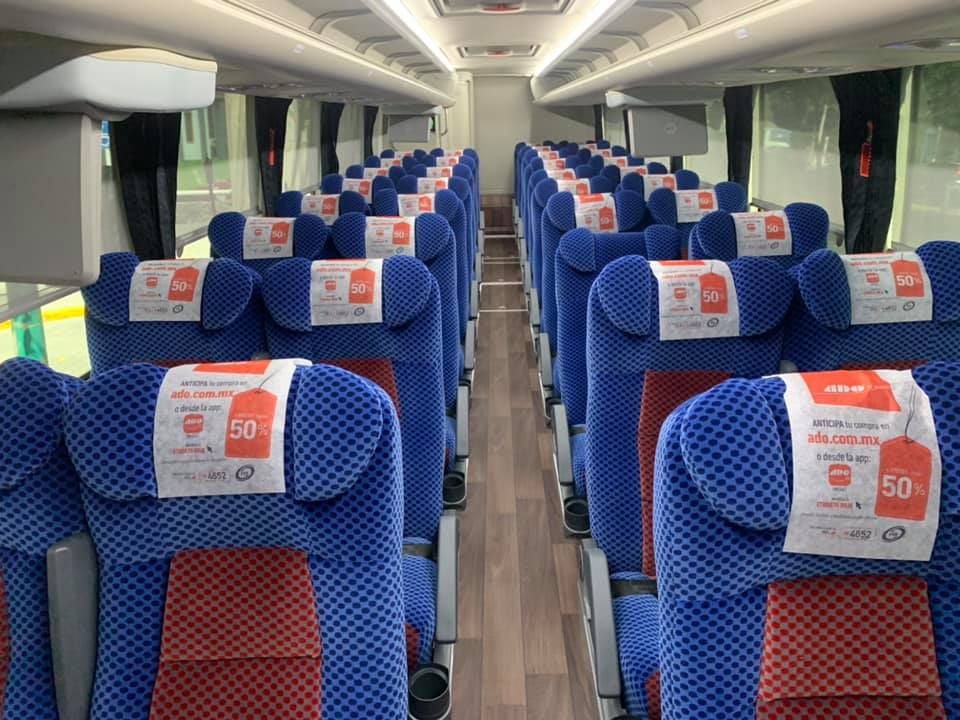 ADO standard bus Oaxaca