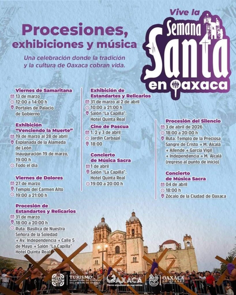 Easter in Oaxaca City - Semana Santa - What to do 2026