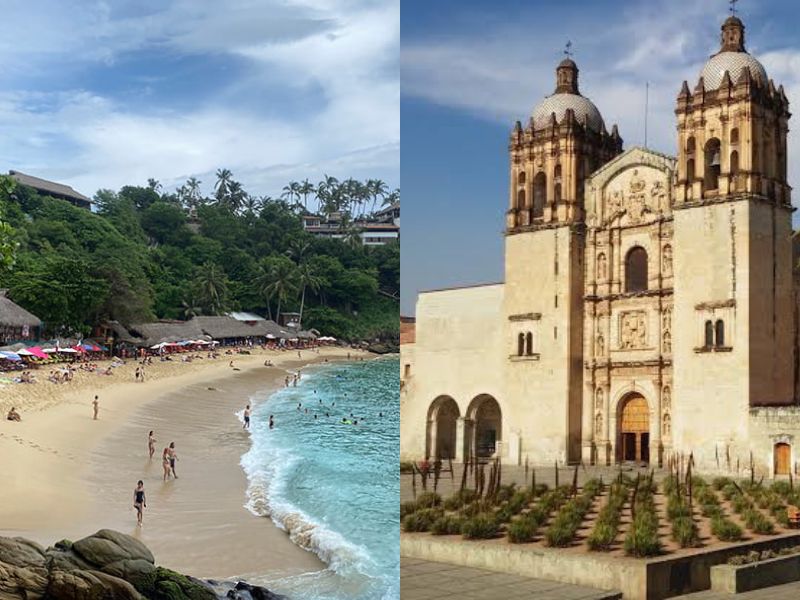 Oaxaca City vs Puerto Escondido - How to split your time