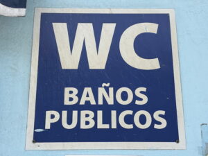 Public Toilets/Bathroom in Oaxaca