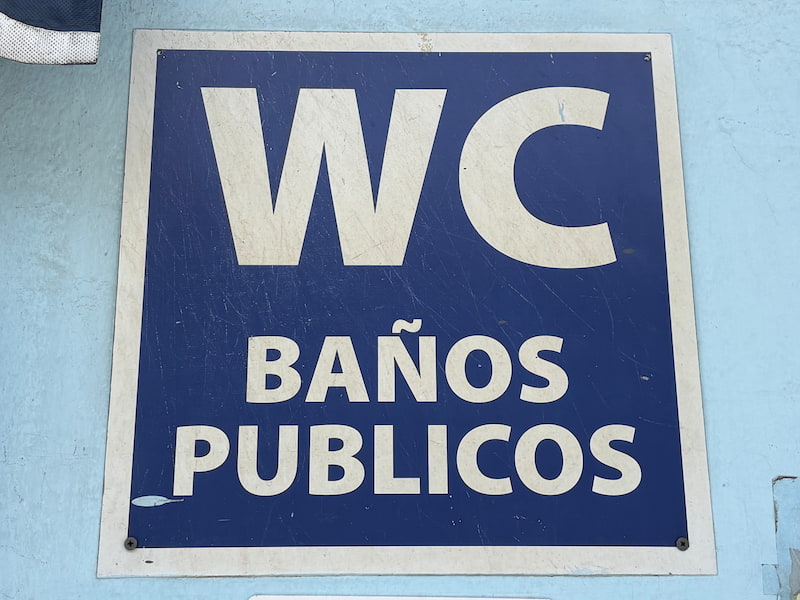 Public Toilets/Bathroom in Oaxaca