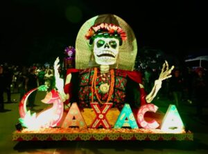 Day of the dead Oaxaca City parade event schedule